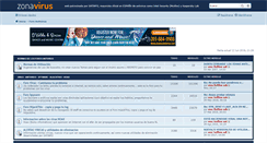 Desktop Screenshot of foros.zonavirus.com