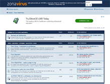 Tablet Screenshot of foros.zonavirus.com